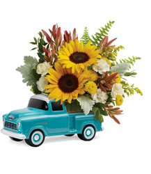 18F100A Chevy Pickup Bouquet 